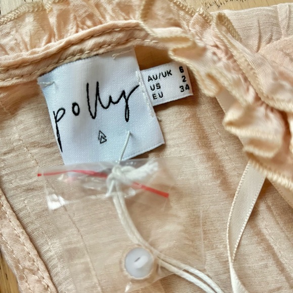 Princess Polly Pink Ruffled Mini Dress - Size 2 - Picture 5 of 8